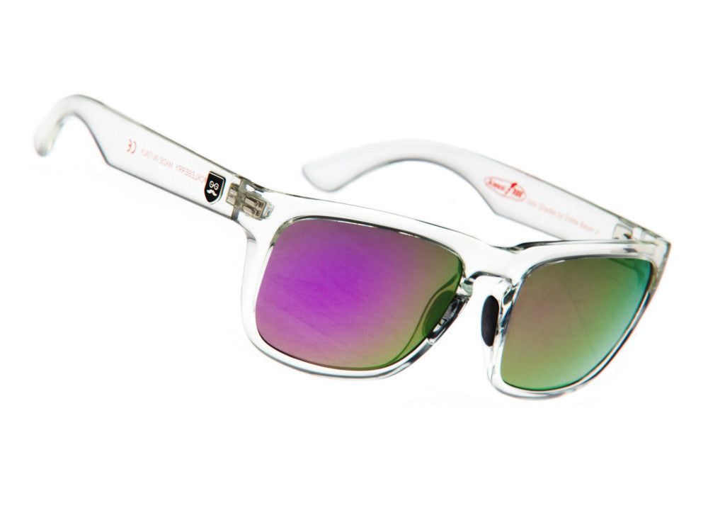 Huckleberry - Crystal Clear / Purple Iridium Lens