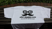 Sikk Branded T Shirt - White Signature W/Black Logo