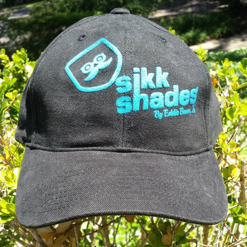 Sikk Branded Blue Raised Logo Cap