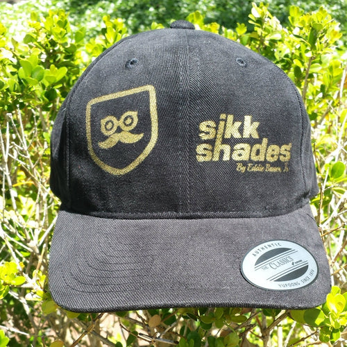Sikk Branded Gold Logo Cap