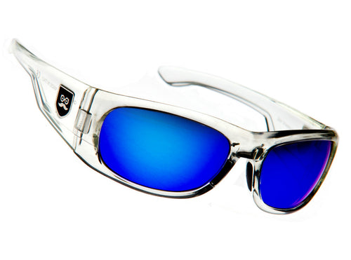 Qualifier - Crystal Clear / Blue Iridium Lens