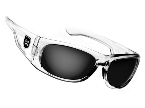 Qualifier - Crystal Clear / Black Iridium Lens