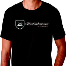 Sikk Branded T Shirt - Brown W/Tan Logo