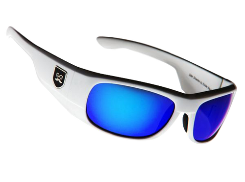 Qualifier - Crisp White / Blue Iridium Lens