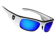 Qualifier - Crisp White / Blue Iridium Lens